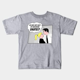 Skater Girlfriend Kids T-Shirt